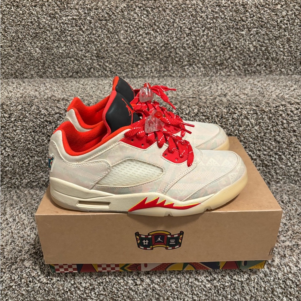 Air Jordan 5 retro low CNY ‘Chinese New Year’. 9 men’s *Like New - Picture 4 of 8
